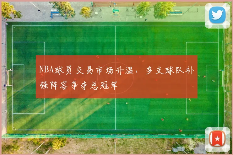NBA球员交易市场升温，多支球队补强阵容争夺总冠军