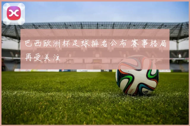 巴西欧洲杯足球排名公布 赛事格局再受关注